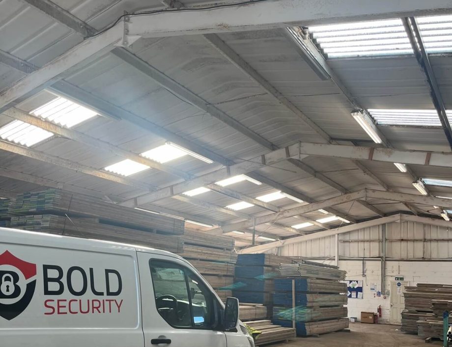 Alarms for warehouses